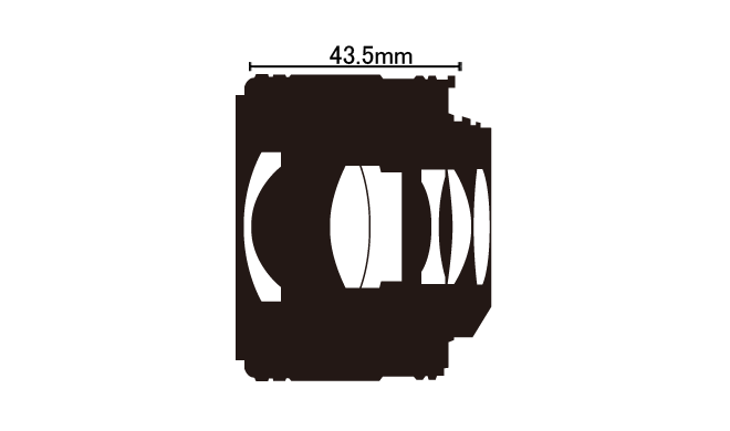 AI AF Nikkor 35mm f/2D レンズ構成図