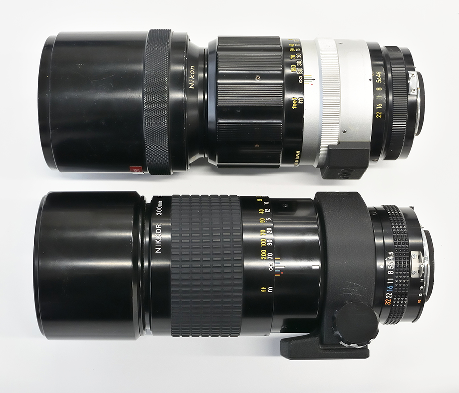 アウトレット 美品 ニコン ニッコール 望遠レンズ Ai-S 300mm f/4.5 ED