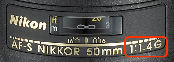AF-S NIKKOR 50mm F1.4G