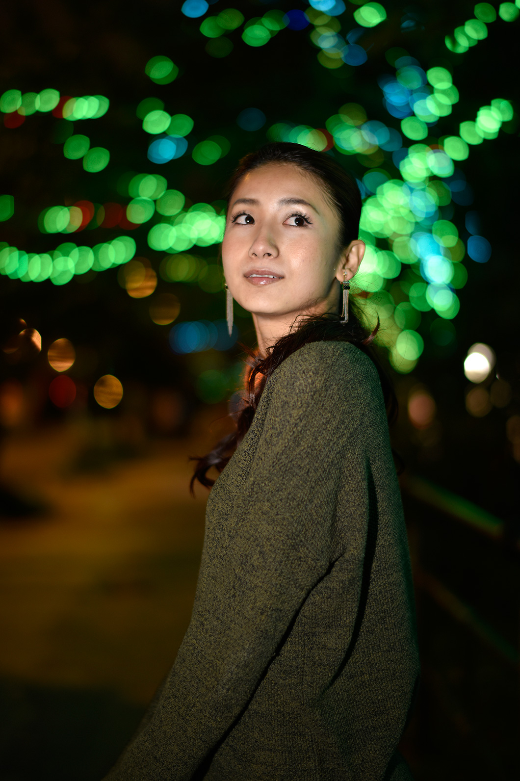 好きな写真の 撮り方 レシピ 空気感のある夜景ポートレート Enjoyニコン ニコンイメージング