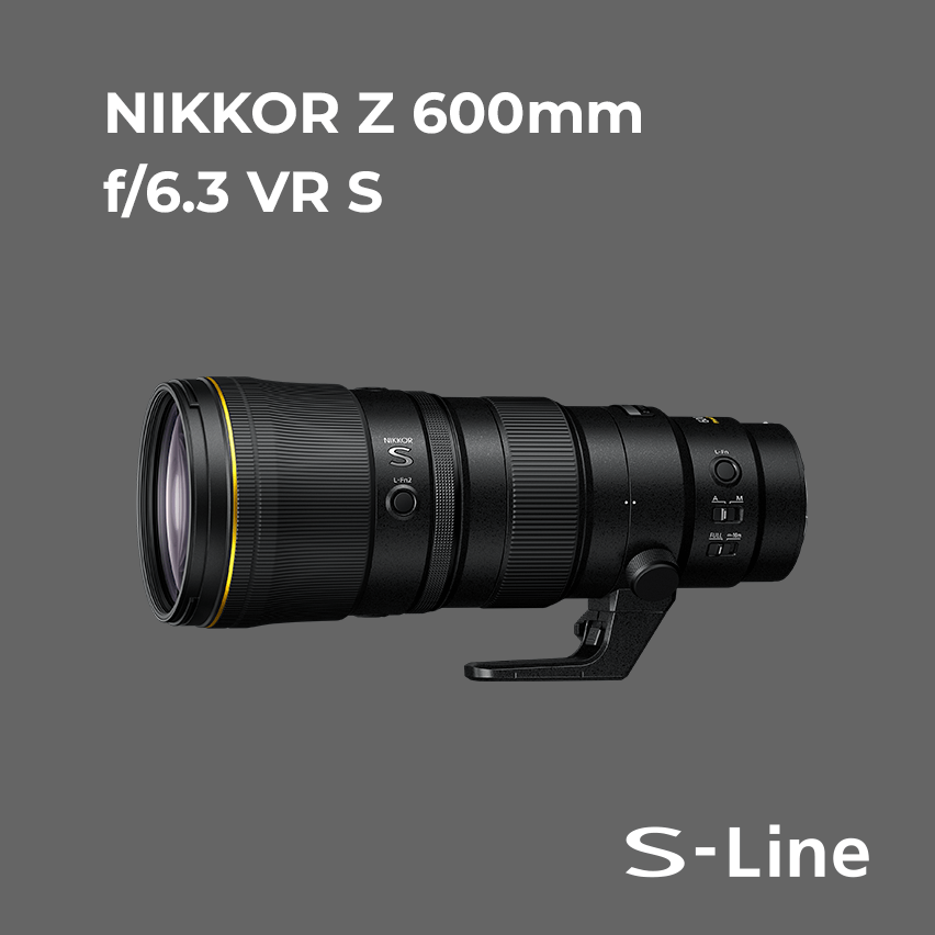 NIKKOR Z 600mm f/6.3 VR S S-Line
