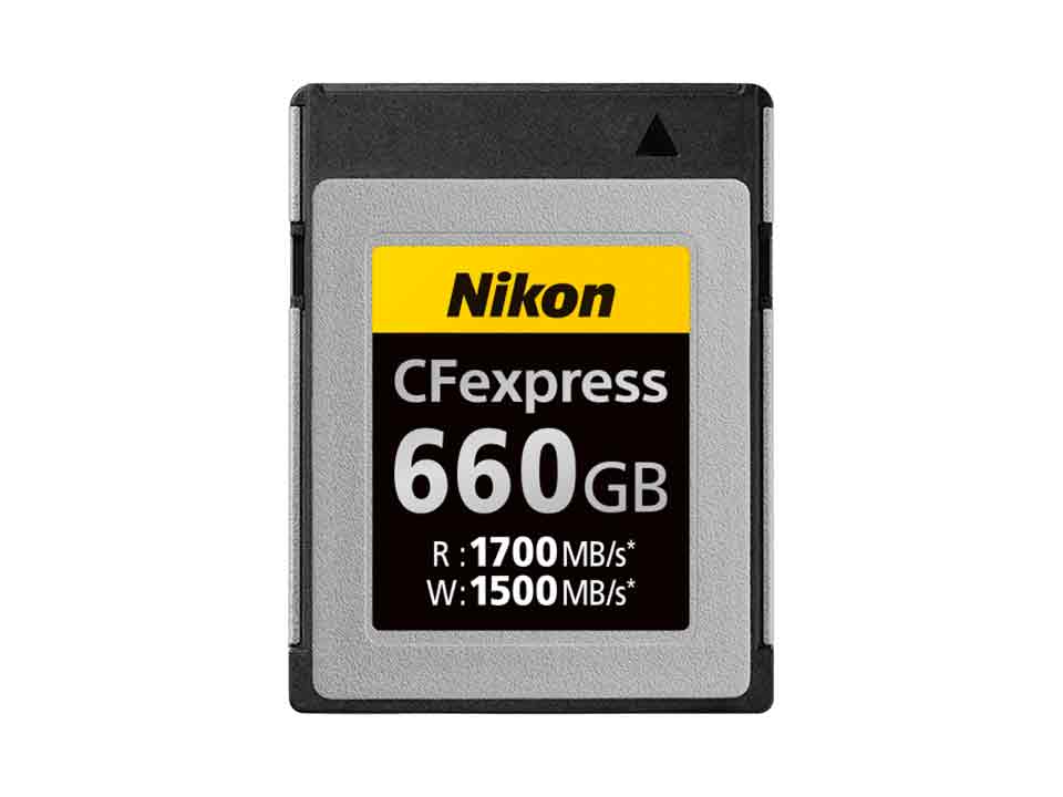 期間限定今なら送料無料 Chez moiニコン CFexpress Type B メモリーカード 660GB MC-CF660G ミラーレス一眼 