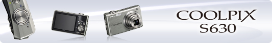 デジタルカメラ COOLPIX S630