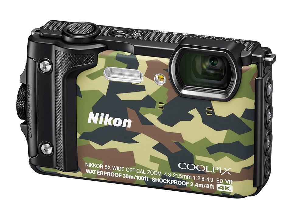 安い正規品 ブラック W300 COOLPIX Nikon ニコン クールピクス カメラ デジタルカメラ