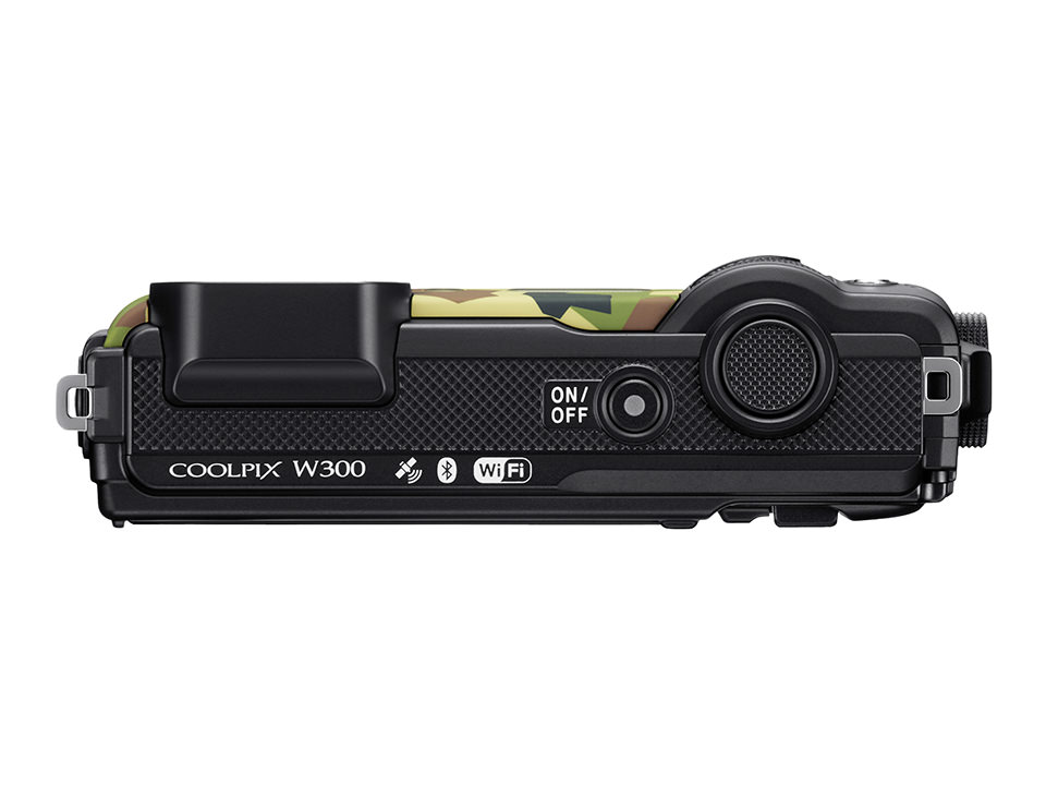 タイムセール商品 W300 COOLPIX Nikon ブラック クールピクス カメラ ニコン デジタルカメラ
