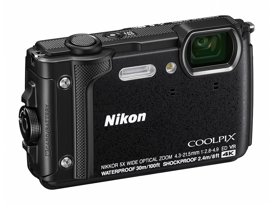 爆買い！ Nikon デジタルカメラ COOLPIX W300 BK クールピクス 1605万 ...