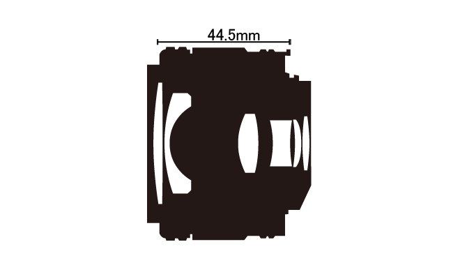 AI AF Nikkor 28mm f/2.8D レンズ構成図
