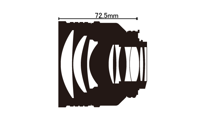 AI AF Nikkor 85mm f/1.4D IF レンズ構成図