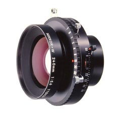 ニッコールW 240mmF5.6（シャッターNo.3付） - 大判カメラ用レンズ 