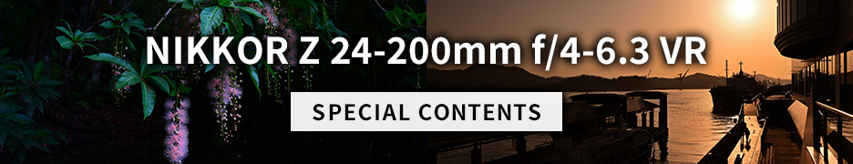 NIKKOR Z 24-200mm f/4-6.3 VR スペシャルコンテンツ