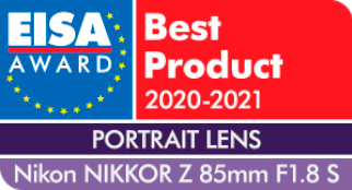 ニッコールレンズ「NIKKOR Z 85mm f/1.8 S」が「EISA AWARD」の「PORTRAIT LENS」を受賞