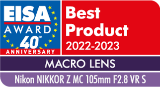 ニッコールレンズ「NIKKOR Z MC 105mm f/2.8 VR S」が「EISA AWARD」を受賞