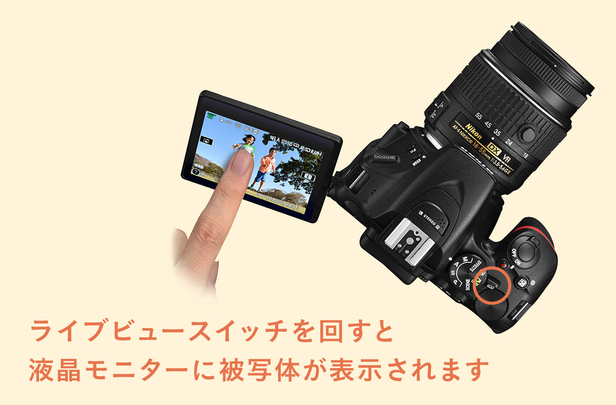 今回使用したカメラ Nikon D5500