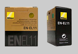 EN-EL11 化粧箱 純正品